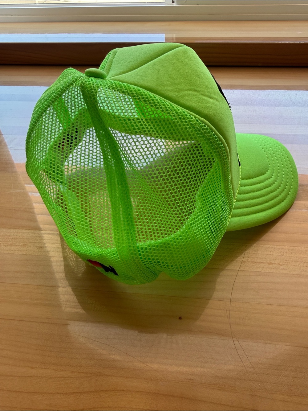 Aviator Nation Neon Green Locals Only Trucker Hat - Picture 7 of 10